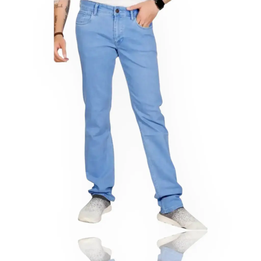 Men’s Light Blue Regular & Comfortable Fit Jeans