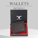 Skinbull Classic Brown Leather Wallet for Men 