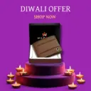 Premium Brown Leather Wallet – Gift Box Edition 