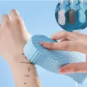 Silicone Bath Body Scrubber – Exfoliating Massage Brush 
