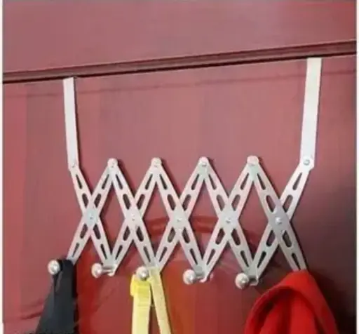 Expandable Wall-Mounted Folding Hanger Rack